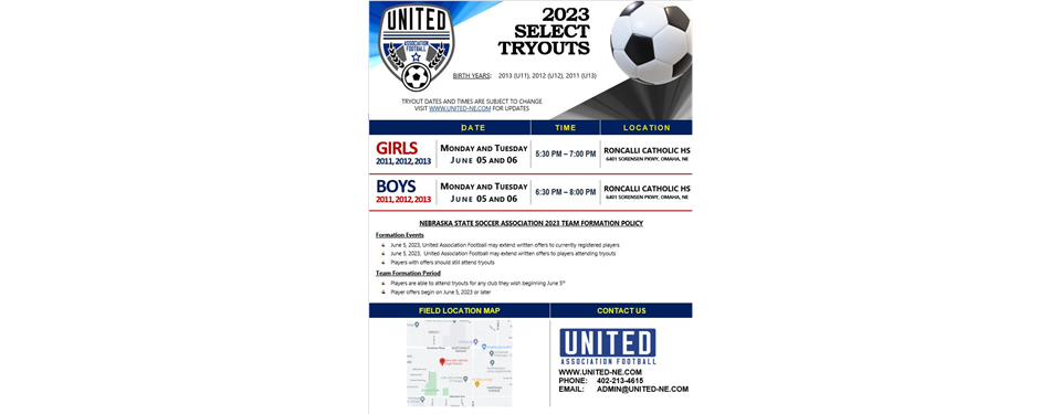 2023 Tryouts - Official Site of the United Football League